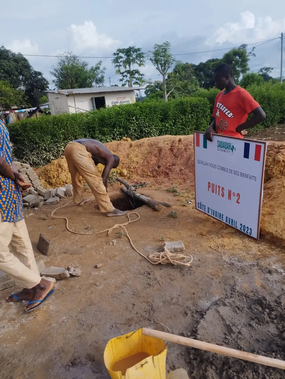 Chantier du puits n°2